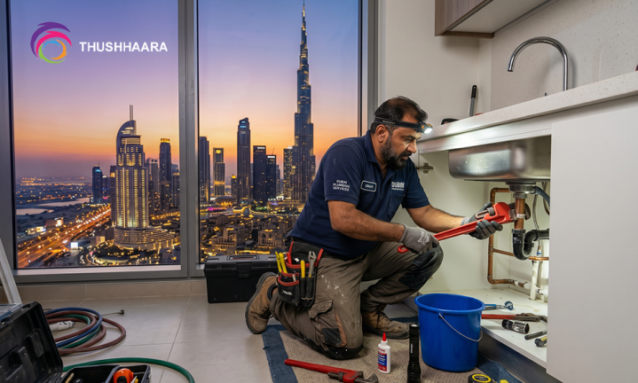 Professional plumbing services in Dubai